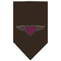 Unconditional Love Aviator Rhinestone Bandana Cocoa Large UN848182